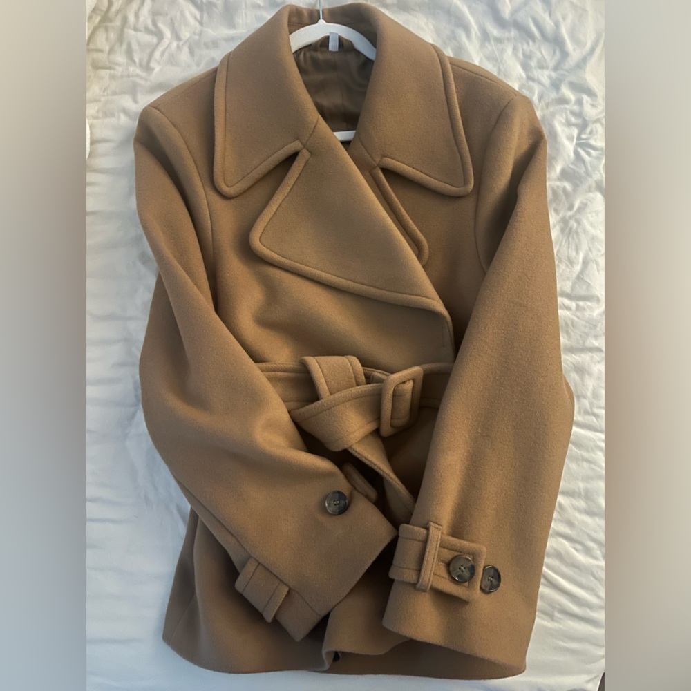 & Other Stories Camel Trench Coat